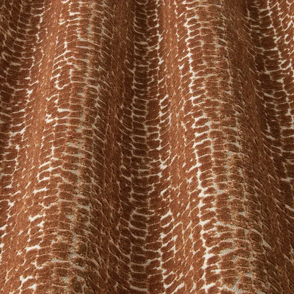 Mandal Fabric - Sienna by orange misc fabric with
