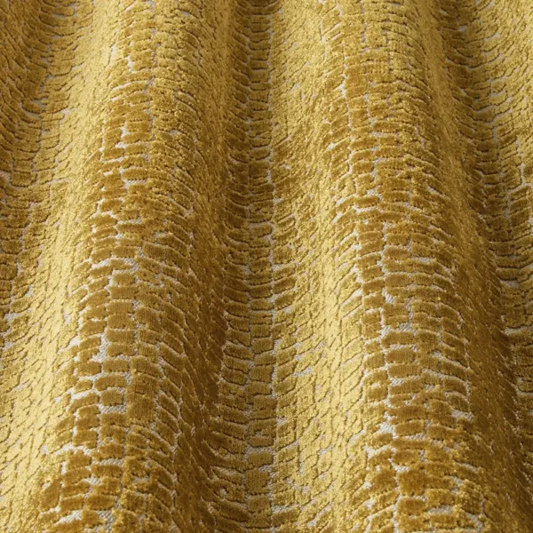Mandal Fabric - Saffron by yellow misc fabric with