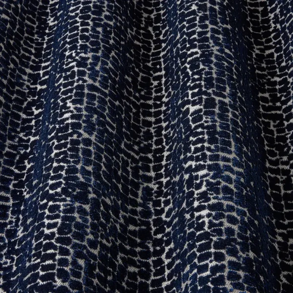 Mandal Fabric - Midnight by blue misc fabric with