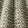 brown geometric fabric with