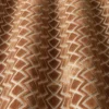 orange geometric fabric with