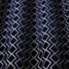 black-grey geometric fabric with