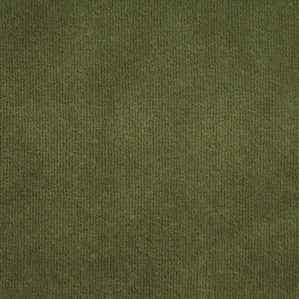 Hampton Fabric - Apple by green plain velvet-chenille fabric from iLiv