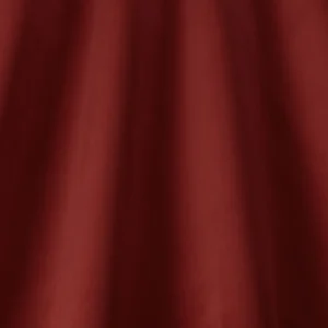 red plain fabric with