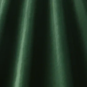 green plain fabric with