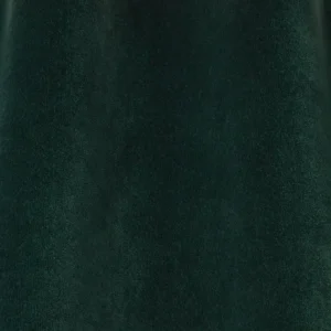 green plain fabric with