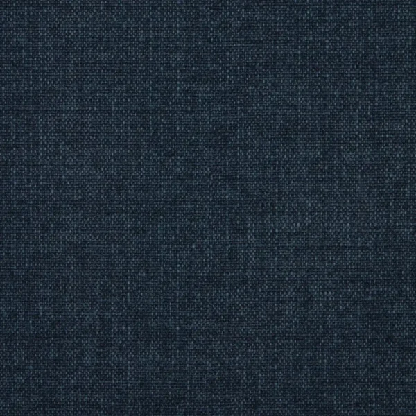 Cairo Fabric - Midnight by blue plain woven fabric from iLiv