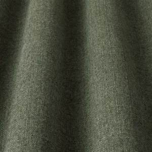green plain fabric with wave