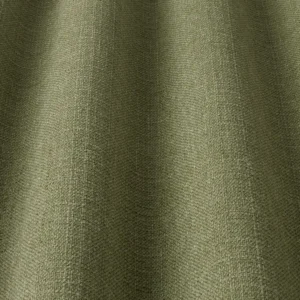 green plain fabric with wave