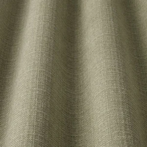 green plain fabric with wave