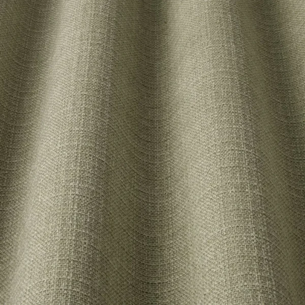 Cairo Fabric - Fern by green plain fabric with wave