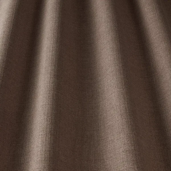 Cairo Fabric - Taupe by brown plain fabric with wave