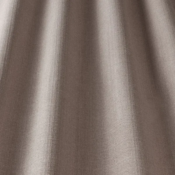 Cairo Fabric - Putty by neutral plain fabric with wave