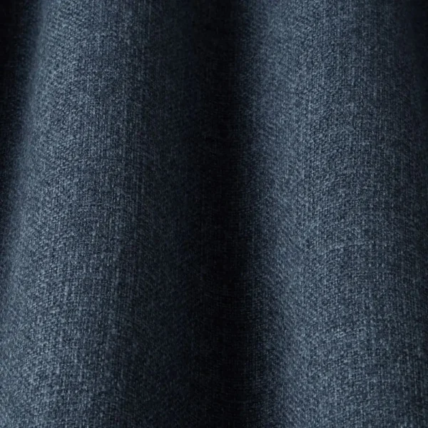 Cairo Fabric - Midnight by blue plain fabric with wave