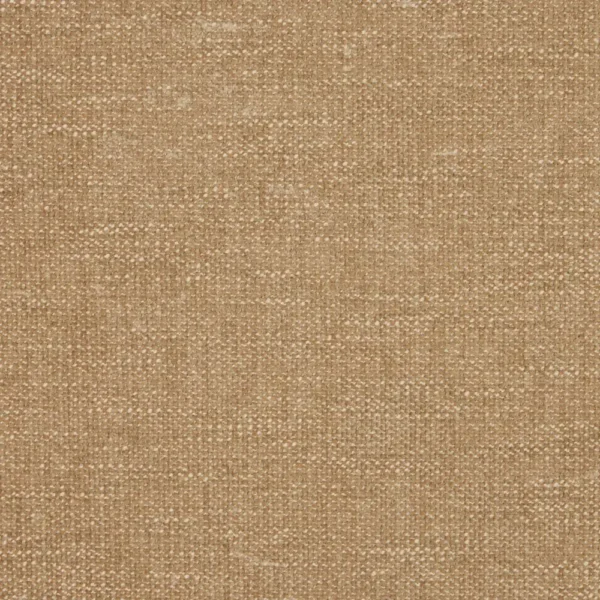 Flynn Fabric - Caramel by brown plain velvet-chenille fabric from iLiv