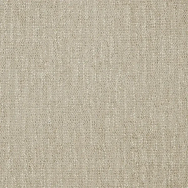 Flynn Fabric - Cream by neutral plain velvet-chenille fabric from iLiv