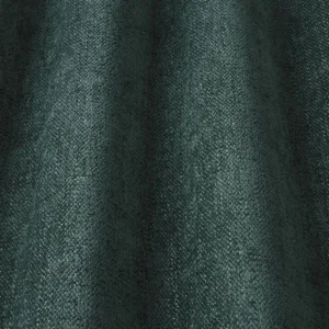 green plain fabric with wave