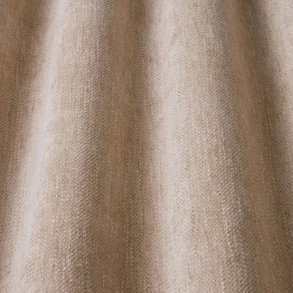 Flynn Fabric - Misty Rose by pink plain fabric with wave
