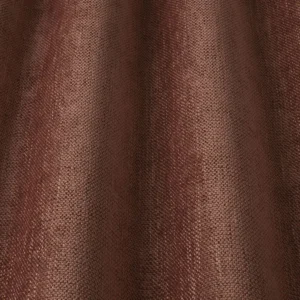 red plain fabric with wave