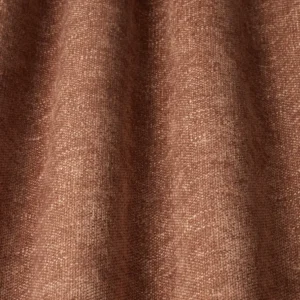 red plain fabric with wave