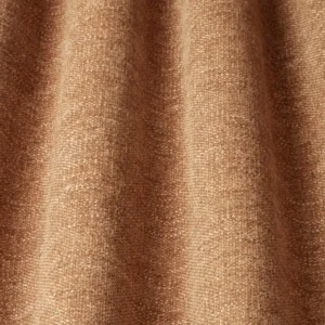 orange plain fabric with wave
