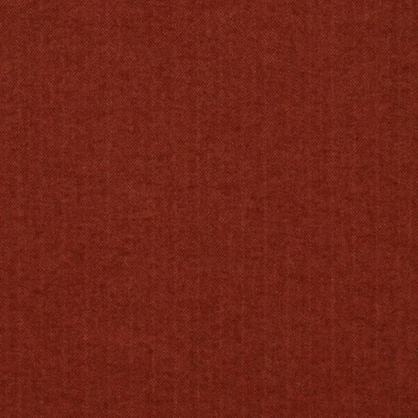 Bray Fabric - Vermillion by red plain woven fabric from iLiv