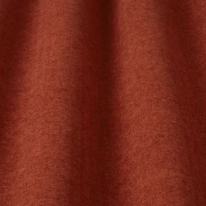red plain fabric with wave