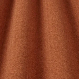 orange plain fabric with wave