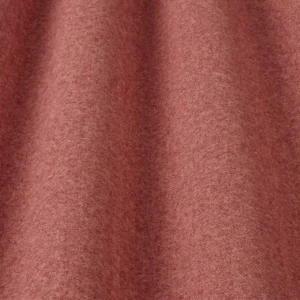 red plain fabric with wave