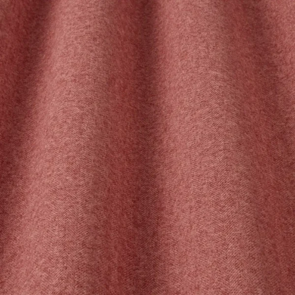 Bray Fabric - Autumn by red plain fabric with wave