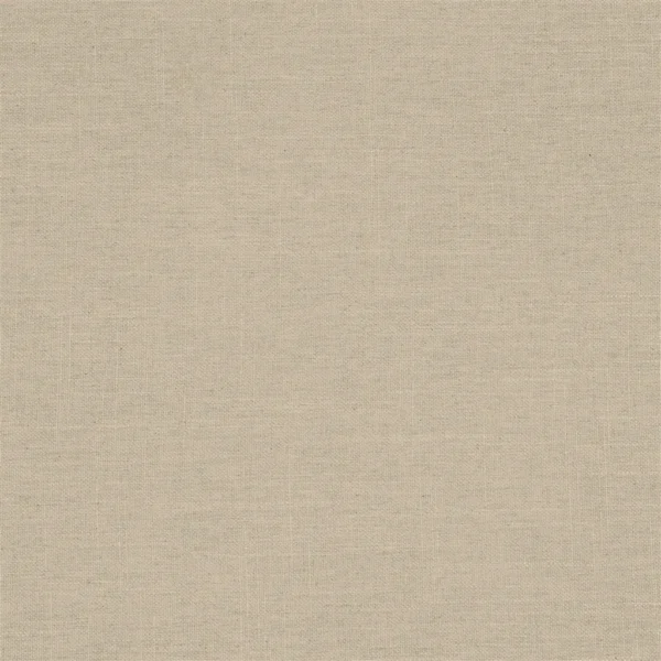 Melzo Fabric - Flax by brown plain woven fabric from Designers Guild