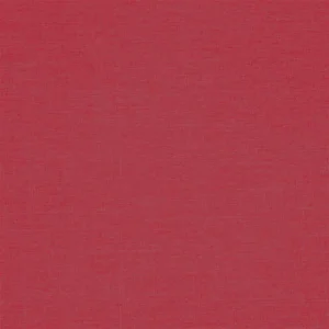 red plain woven fabric from Designers Guild
