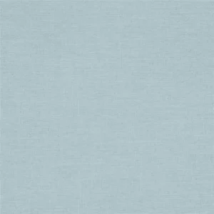 blue plain woven fabric from Designers Guild