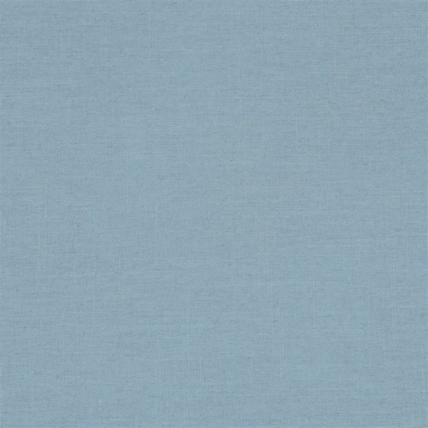 Melzo Fabric - Denim by blue plain woven fabric from Designers Guild