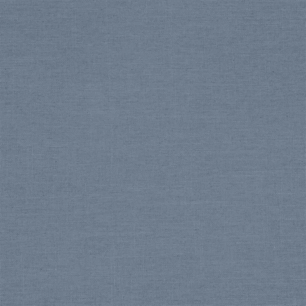 Melzo Fabric - Ink by blue plain woven fabric from Designers Guild