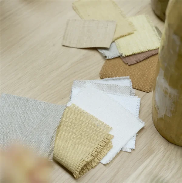 Melzo Fabric - Ochre by black-grey plain fabric with fabric