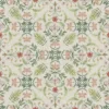 green botanical woven fabric from Chess