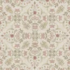brown botanical woven fabric from Chess