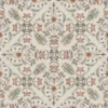 green botanical woven fabric from Chess