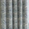 green contemporary curtain with