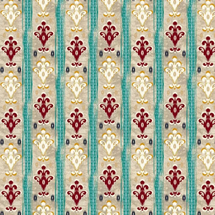 Azar Fabric - Kingfisher swatch