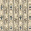 black-grey striped printed fabric from Chess