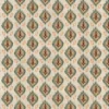 brown traditional printed fabric from Chess