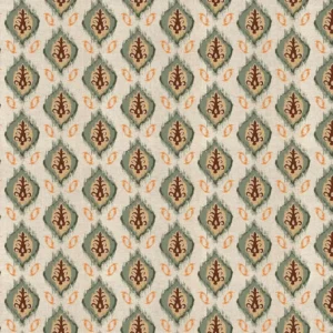brown traditional printed fabric from Chess