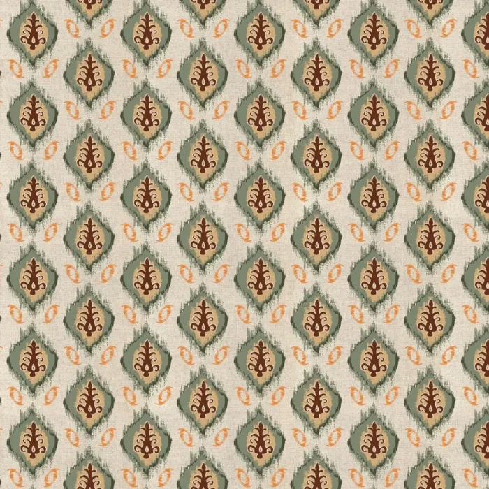 Bukari Fabric - Earth swatch