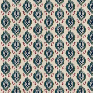 blue traditional printed fabric from Chess