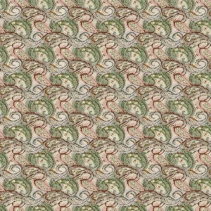 brown traditional printed fabric from Chess