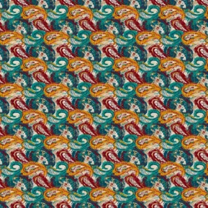 multicolour traditional printed fabric from Chess