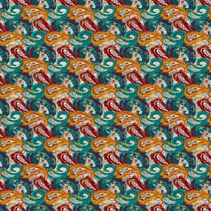 Nima Fabric - Kingfisher swatch