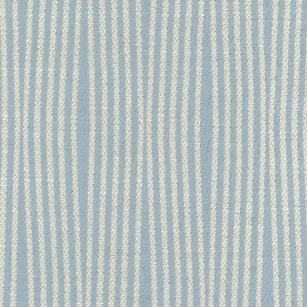 Element Fabric - 01 Blue by blue striped jacquard fabric from Wemyss